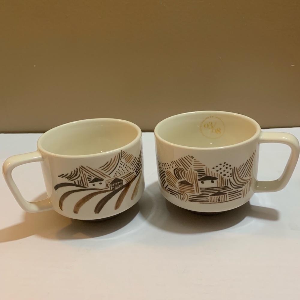 Starbucks Coffee Mug 03/08 Origin Series Geography